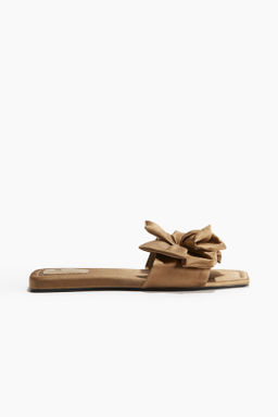 Sandalias con aplicaci?n de sat?n - H&m фото 2