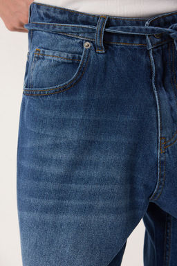 TRENDYOL MAN Mavi Erkek Baggy Fit Jeans Bol Kot Pantolon TMNSS25JE00002 - Trendyolmilla фото 19
