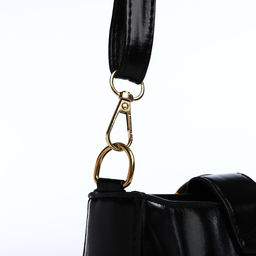 Сумка-багет на молнии, цвет черный - Simaland фото 5