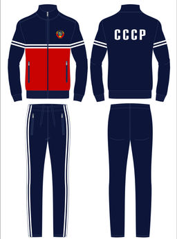 Спортивный костюм мужской СССР 10M-RT-1841