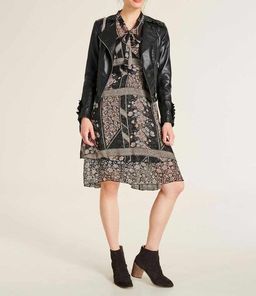 Платье, черно-розовое - Heine фото 8