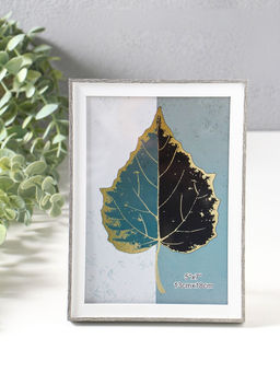 Цена за 2 шт. Фоторамка для фото 13×18 см «Современная классика», пластик, серый и белый, 19×13.8×1.5 см