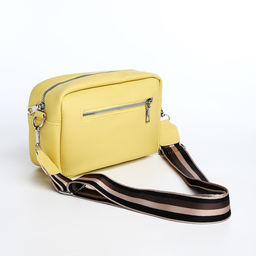 Сумка кросс-боди на молнии, цвет жёлтый - Simaland фото 2