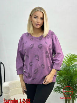 Кофта женская с принтом - Bruno фото 9