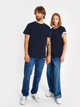 ФУТБОЛКА МУЖСКАЯ темно -синий 111773 - Mark formelle фото 3