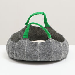 Лежанка для животных из войлока Тыква с подушкой - Simaland фото 2