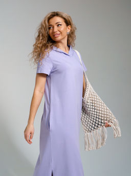 970 Платье-мантия "Лиловый"