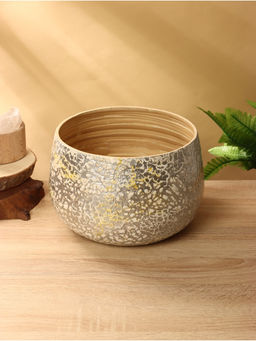 Ваза, 25×25×15 см (± 3 см), бамбук