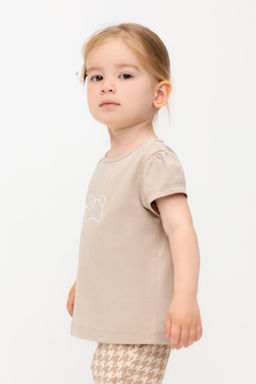 Crockid _ КР 302548/темно-бежевый к491 фуфайка д/дев яс