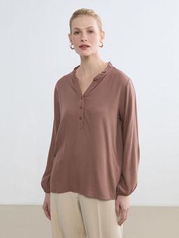 F?rf?rl? Ka??k Yaka Bluz