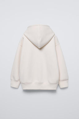 HOODIE WITH TERRY SLOGAN - Zara фото 2