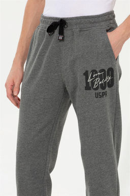 Мужские спортивные штаны антрацитового меланжа - U.s. polo assn фото 6