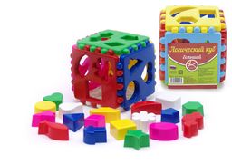 Логическая игрушка "Куб большой" 11,5*11,5*11,5см (40-0010)