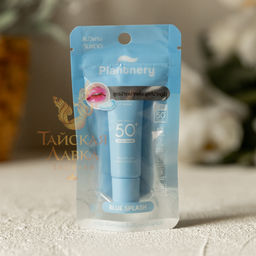 Сыворотка д/губ Увлажняющая с Керамидами и Гилауроновой Кислотой Blue Splash SPF 50 + с проявляющимся оттенком (нежно розовый) PLANTNERY 10 гр