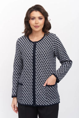 Жакет 1-985/синий