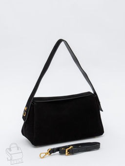 Сумка женская кожаная 1103M black Polina&Eiterou в Новосибирске