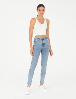 A__k Mavi Skinny Fit Jean Pantolon