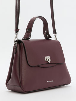 Женская сумка с ручкой TAMARIS Carolina Артикул 4370670, бордовый - Armani exchange фото 3