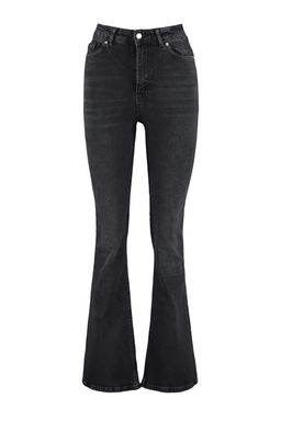 TRENDYOLMILLA Siyah More Sustainable Yuksek Bel Flare Jeans TWOSS23JE00063  фото 35