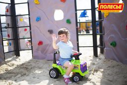Каталка-трактор Митя (со звуковым сигналом) - Полесье фото 7