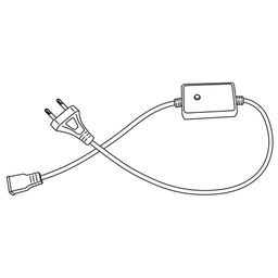 ULS-N22 5M/RGB/1.5M IP67 RRP50C01 Комплект светодиодной ленты 5 м. IP67. RGB. Cетевой шнур 1,5 м с контроллером. TM Uniel