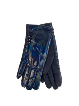 Перчатки осенние утепленные, цвет черный