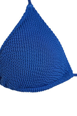 TRENDYOLMILLA Saks Ucgen Dokulu Bikini Ustu TBESS24BU00117 фото 6