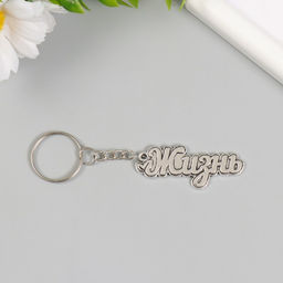 Цена за 12 шт. Брелок для ключей на кольце «Жизнь. Росток», металл, 2×5 см