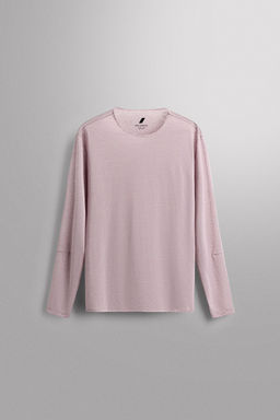 CAMISETA RUNNING ESTRUCTURA LIGERA / Violeta
