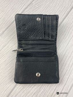 LACCOMA портмоне 168-17-черный натуральная кожа полиэстер