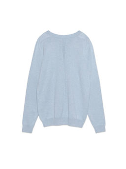 CONTE Джемпер из пряжи с хлопком и модалом LDK 098 light steel blue