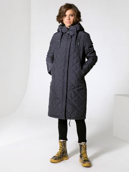 22411 Пальто т.графитовый