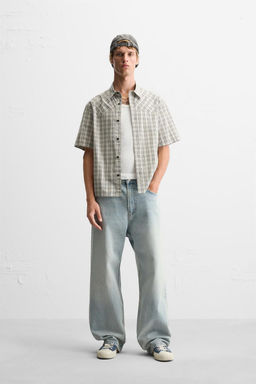 CHECK SHIRT - Zara фото 8
