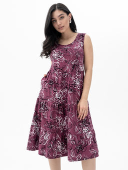 Сарафан( платье) с ярусной юбкой хлопок 100% - Binita фото 2