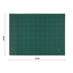 Gamma DK-002 Мат для резки ПВХ 60 см х 45 см в пакете формат А2/зеленый