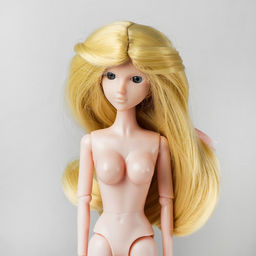 Волосы для кукол «Волнистые с хвостиком», размер маленький, цвет 613