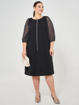 Платье 0218-2 чёрный кварц - Dora фото 42