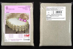 Скатерть арт. 202811/120/4, КОЛОКОЛЬЧИКИ, овальная, 120 см х 160 см, цвет ванильно-оливковый - Firanka фото 5