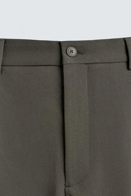 RELAXED FIT PLEATED TROUSERS - Zara фото 10