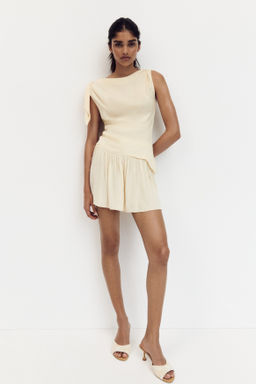 Top asim?trico con lazada - H&m фото 8