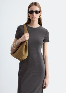 Vestido de punto de largo midi - H&m фото 6