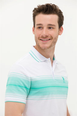 U. S. Polo Assn Мужская мятная футболка-поло - U.s. polo assn фото 9