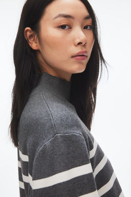 Jersey de punto con cuello perkins - H&m фото 4