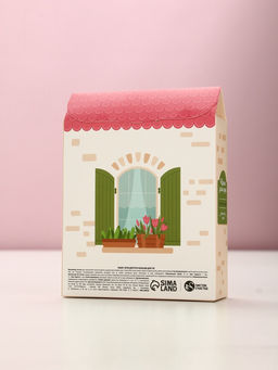 Подарочный набор «Расцветай», крем для рук 30 мл и бальзам для губ 10 г, Чистое счастье