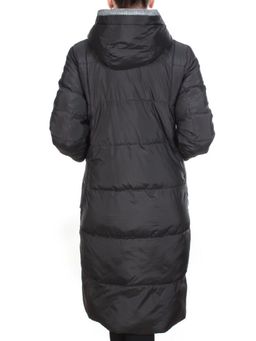 2115 BLACK Пальто зимнее женское MELISACITI (200 гр. холлофайбера) - Fashion фото 5