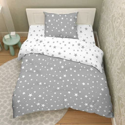 КПБ Наверх к звездам поплин хлопок 100% 1, 5 сп.