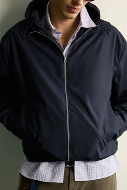 CAZADORA LIGERA REGULAR FIT POPEL?N / Marino - Zara фото 7