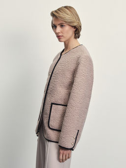 Куртка из искусственной овчины / Zarina  фото 4