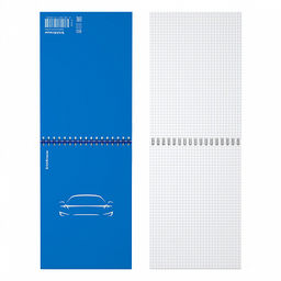 Цена за 4 шт. Блокнот с пластиковой обложкой на спирали ErichKrause Mirage, синий, A5, 80 листов, клетка  фото 2