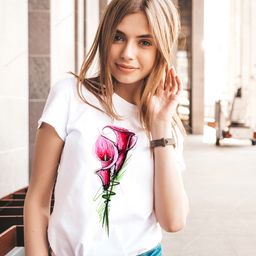 Эксклюзивная футболка Yana Pletneva упаковка плотный Zip пакет!